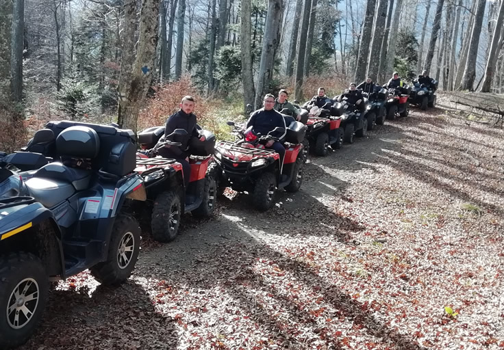Traseu ATV Predeal Pădure Valea Râșnoavei